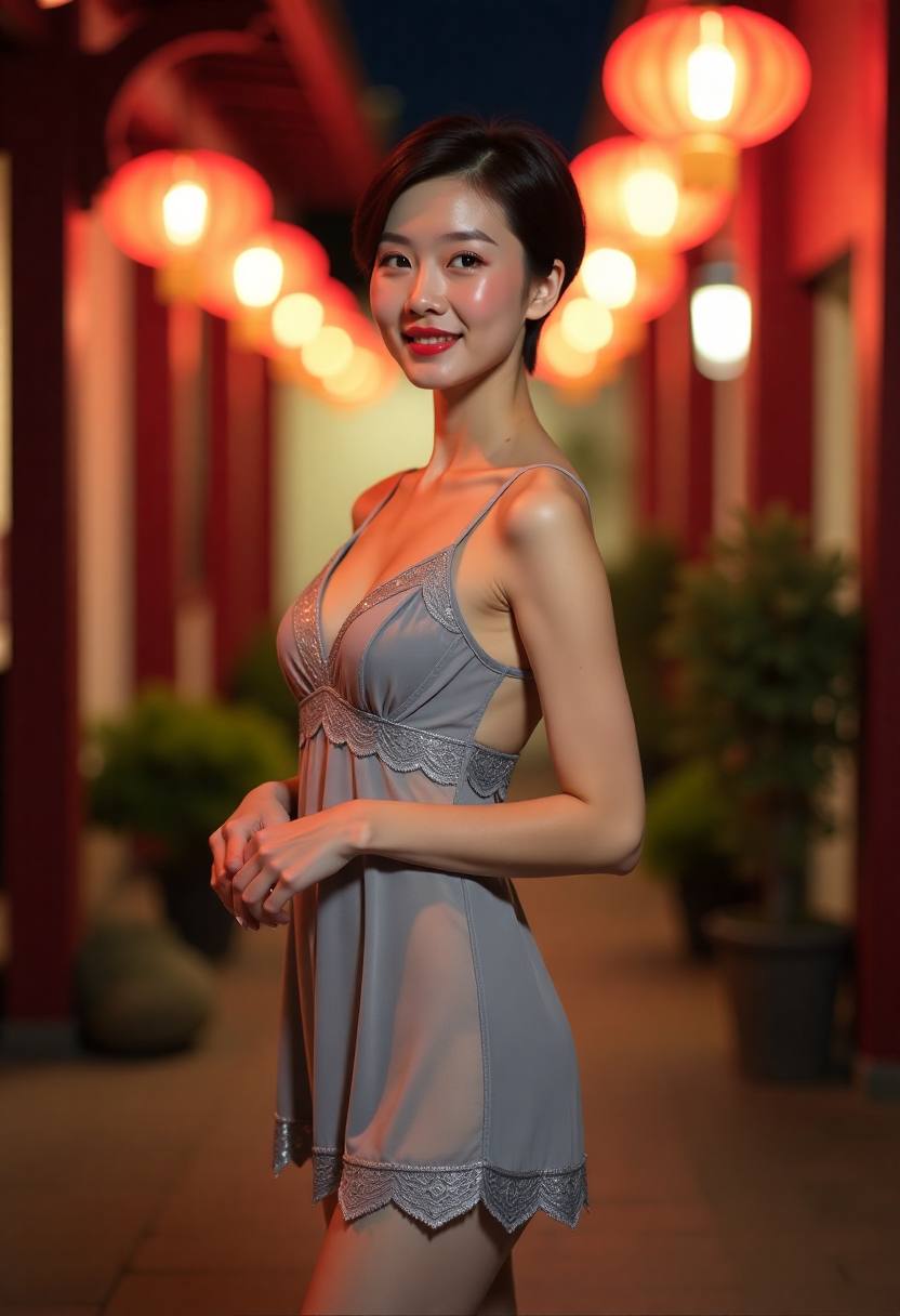 锦灰布景直播间